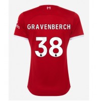 Maglie da calcio Liverpool Ryan Gravenberch #38 Prima Maglia Femminile 2023-24 Manica Corta